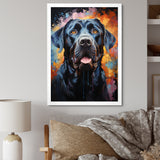 Popart Mastiff Majesty - Blue Dog Wall Art