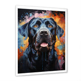 Popart Mastiff Majesty - Blue Dog Wall Art