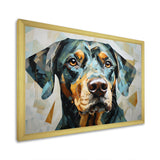 Shepherds Watchful Gaze Portrait - Dog Living Room Wall Art
