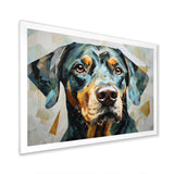 Shepherds Watchful Gaze Portrait - Dog Living Room Wall Art
