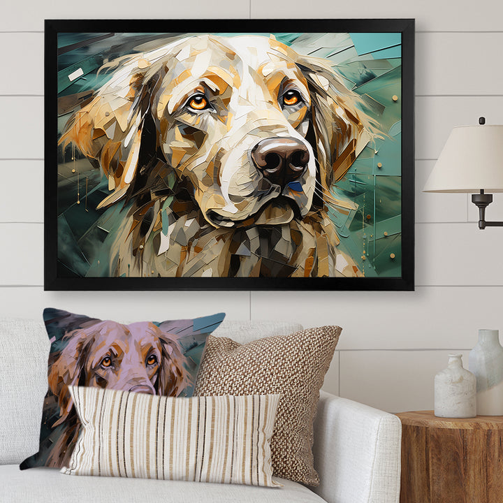 Elegant Lab Portraits - Dog Bedroom Wall Art