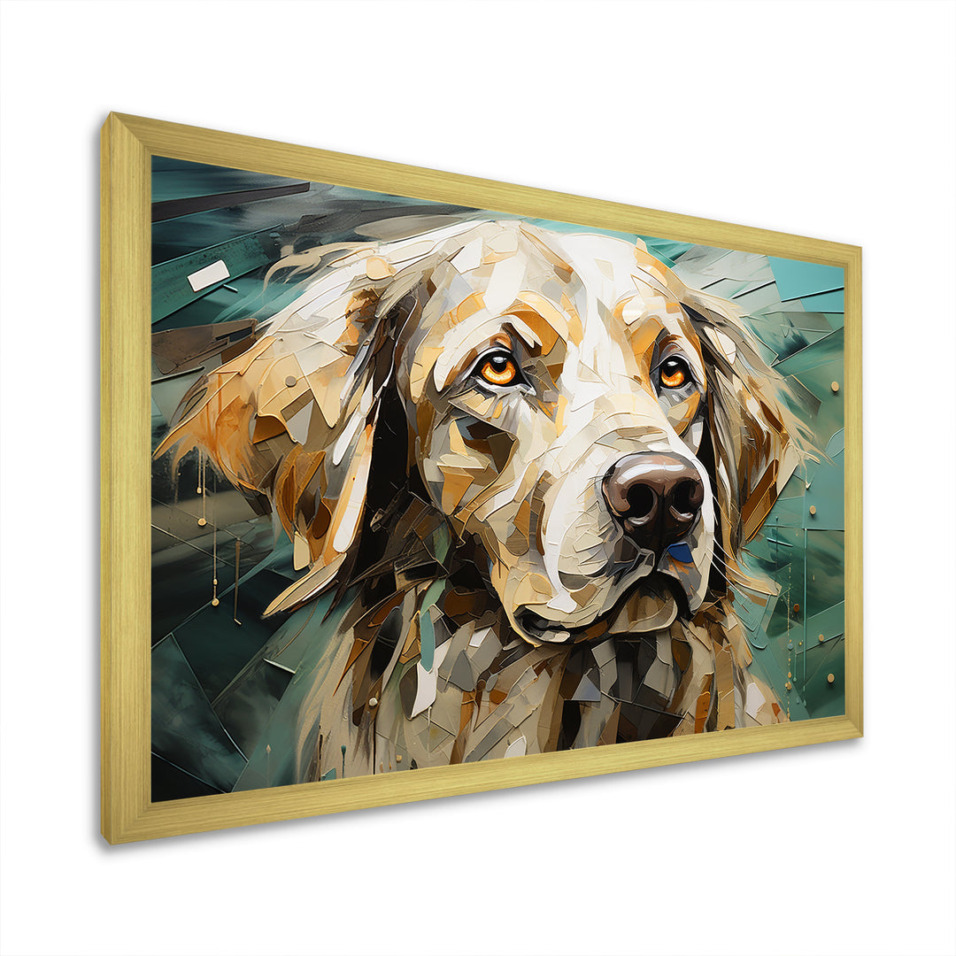 Elegant Lab Portraits - Dog Bedroom Wall Art
