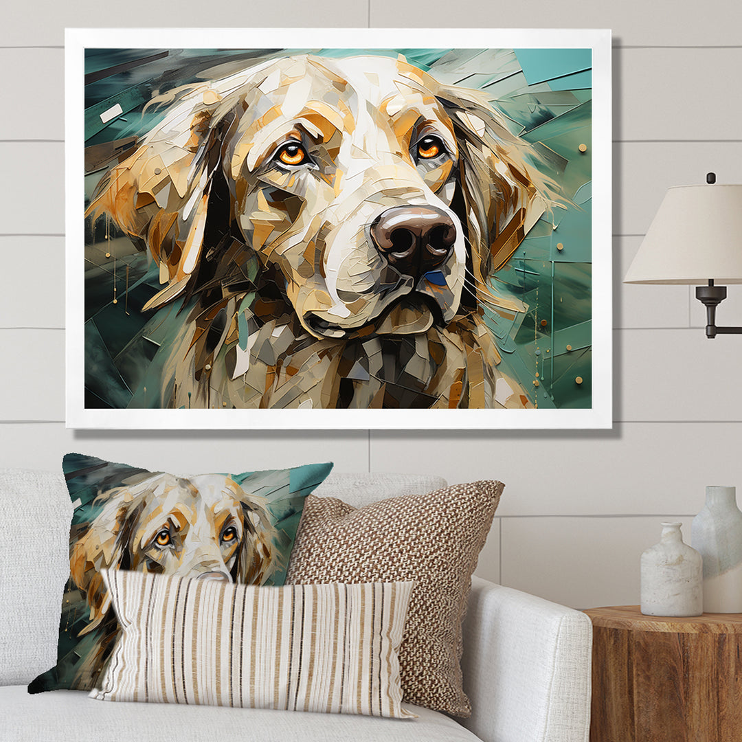 Elegant Lab Portraits - Dog Bedroom Wall Art