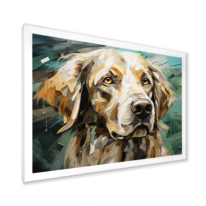 Elegant Lab Portraits - Dog Bedroom Wall Art
