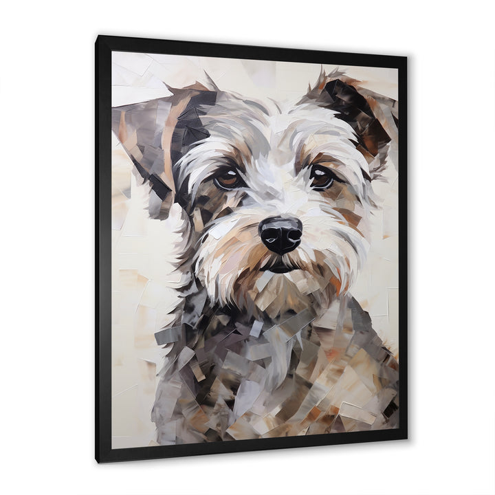 Yorkshire Terrier Curious Portrait - Dog Wall Decor