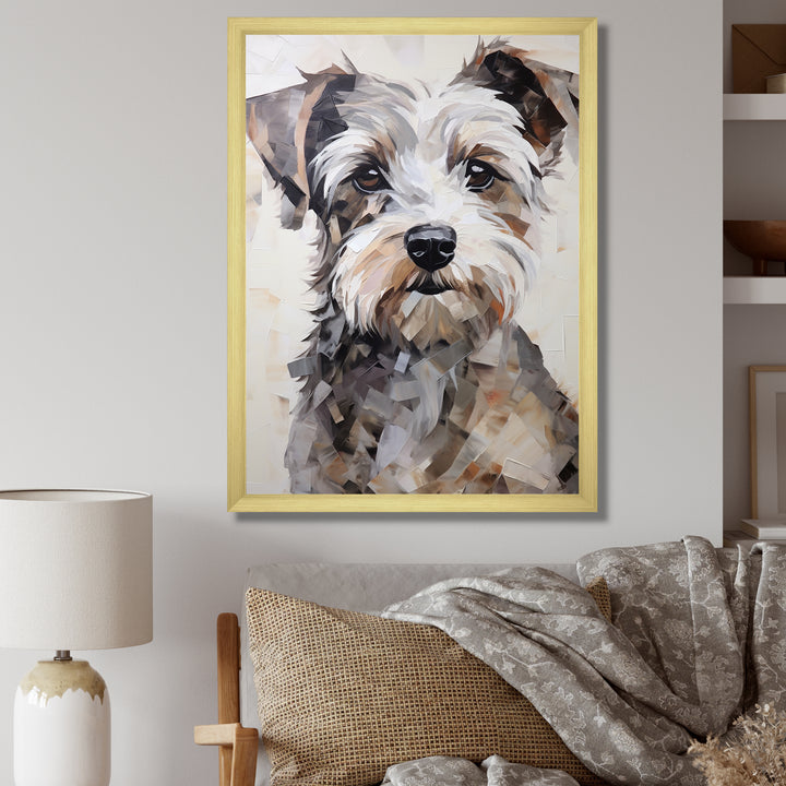 Yorkshire Terrier Curious Portrait - Dog Wall Decor