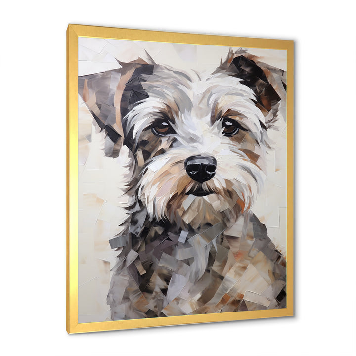 Yorkshire Terrier Curious Portrait - Dog Wall Decor