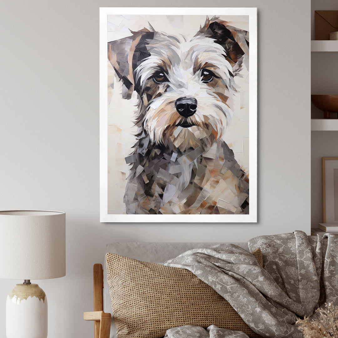 Yorkshire Terrier Curious Portrait - Dog Wall Decor