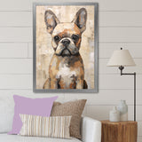 Boston Terrier Playful Portrait - Dog Wall Decor