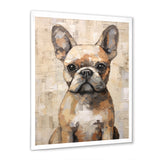 Boston Terrier Playful Portrait - Dog Wall Decor