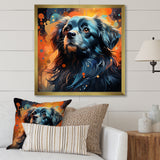 Pekingese Pondering Dog Portrait - Dog Home Decor Art