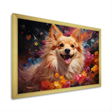 Pomeranian Playfulness - Dog Canvas Wall Art