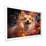 Pomeranian Playfulness - Dog Canvas Wall Art