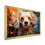 Poodle Pizzazz - Beige Dog Wall Art