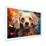 Poodle Pizzazz - Beige Dog Wall Art