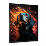 Popart Saluki Portrait - Dog Wall Art Prints