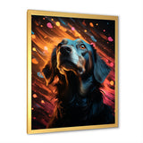Popart Saluki Portrait - Dog Wall Art Prints