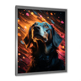 Popart Saluki Portrait - Dog Wall Art Prints