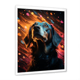 Popart Saluki Portrait - Dog Wall Art Prints