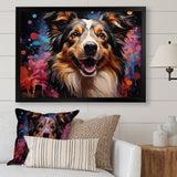 Shetland Sheepdog Portrait - Dog Canvas Wall Art