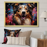 Shetland Sheepdog Portrait - Dog Canvas Wall Art