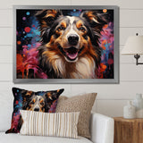 Shetland Sheepdog Portrait - Dog Canvas Wall Art