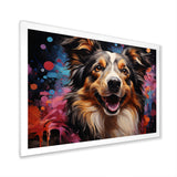 Shetland Sheepdog Portrait - Dog Canvas Wall Art