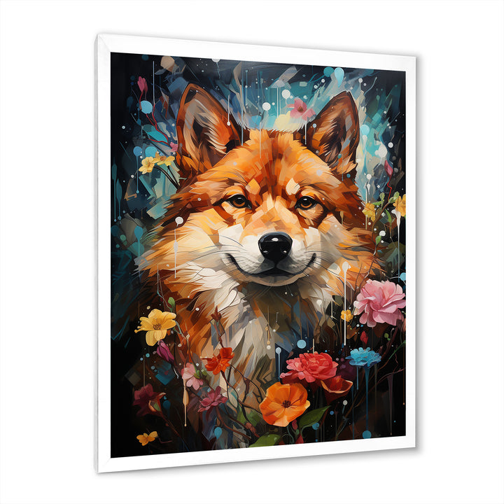 Popart Shiba Inu Spirit - Dog Wall Decor