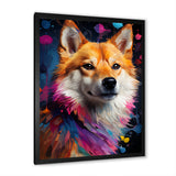 Modern Shiba Inu Spirit - Dog Wall Art Prints