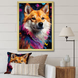 Modern Shiba Inu Spirit - Dog Wall Art Prints