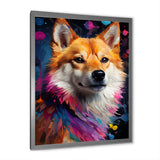 Modern Shiba Inu Spirit - Dog Wall Art Prints