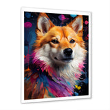 Modern Shiba Inu Spirit - Dog Wall Art Prints