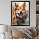 Shiba Inu Spirit - Brown Dog Wall Art