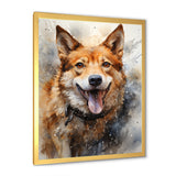 Shiba Inu Spirit - Brown Dog Wall Art