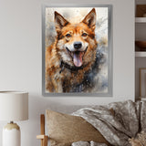Shiba Inu Spirit - Brown Dog Wall Art