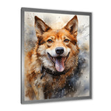 Shiba Inu Spirit - Brown Dog Wall Art