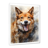 Shiba Inu Spirit - Brown Dog Wall Art