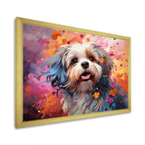 Popart Shih Tzu Serenade - Beige Dog Wall Art