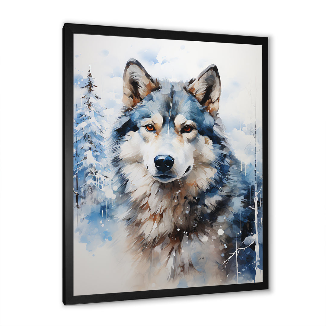 Siberian Dog Serenity - Dog Home Decor Art