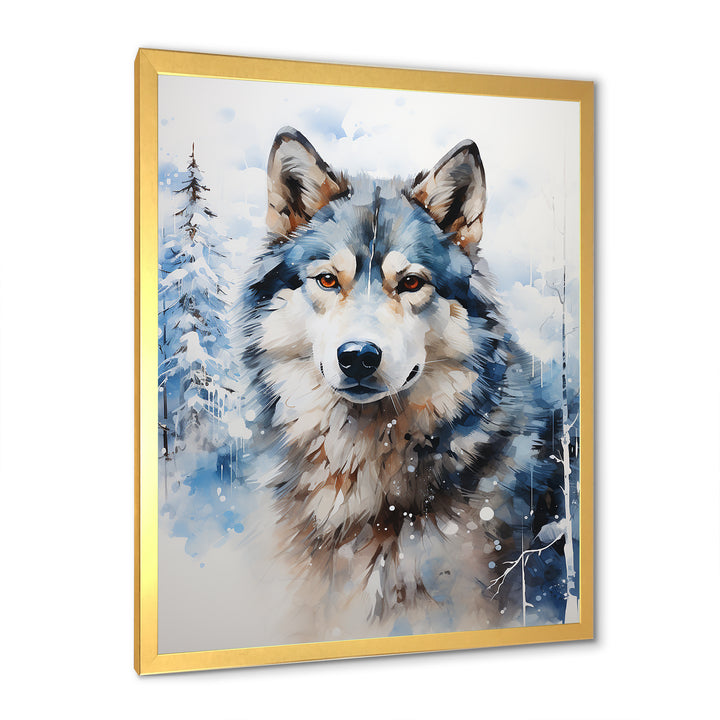 Siberian Dog Serenity - Dog Home Decor Art