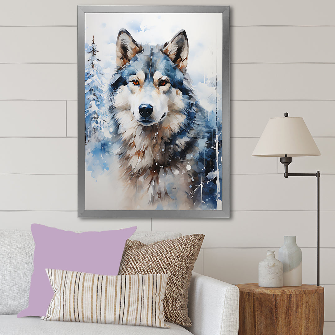 Siberian Dog Serenity - Dog Home Decor Art