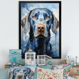 Dog Weimaraner Majestic Portrait - Dog Bedroom Wall Art