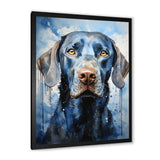 Dog Weimaraner Majestic Portrait - Dog Bedroom Wall Art