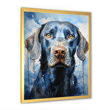 Dog Weimaraner Majestic Portrait - Dog Bedroom Wall Art
