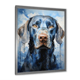 Dog Weimaraner Majestic Portrait - Dog Bedroom Wall Art