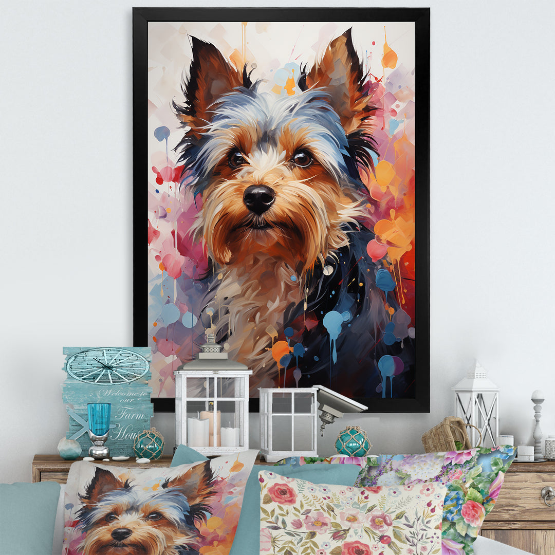 Doge Yorkie Reverie - Dog Wall Decor