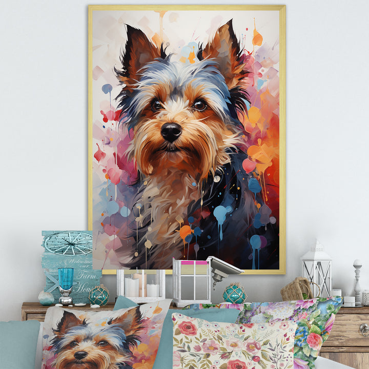 Doge Yorkie Reverie - Dog Wall Decor