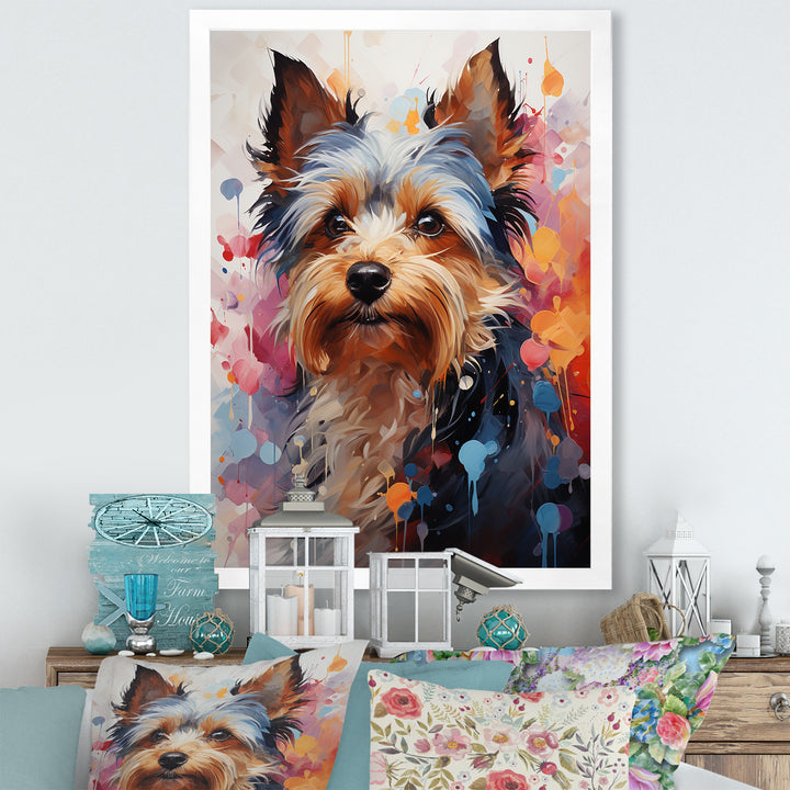 Doge Yorkie Reverie - Dog Wall Decor