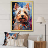 Doge Yorkie Reverie II - Animals Canvas Wall Art