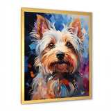 Doge Yorkie Reverie II - Animals Canvas Wall Art